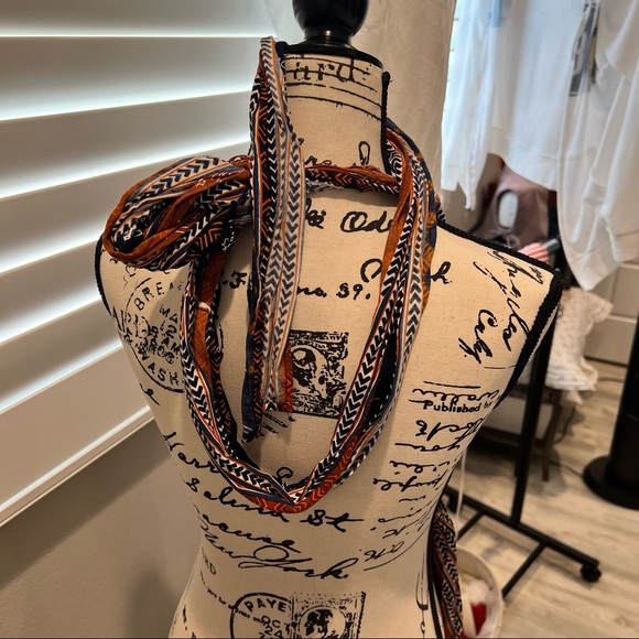 Cute beach cover up with long straps - Picture 2 of 3